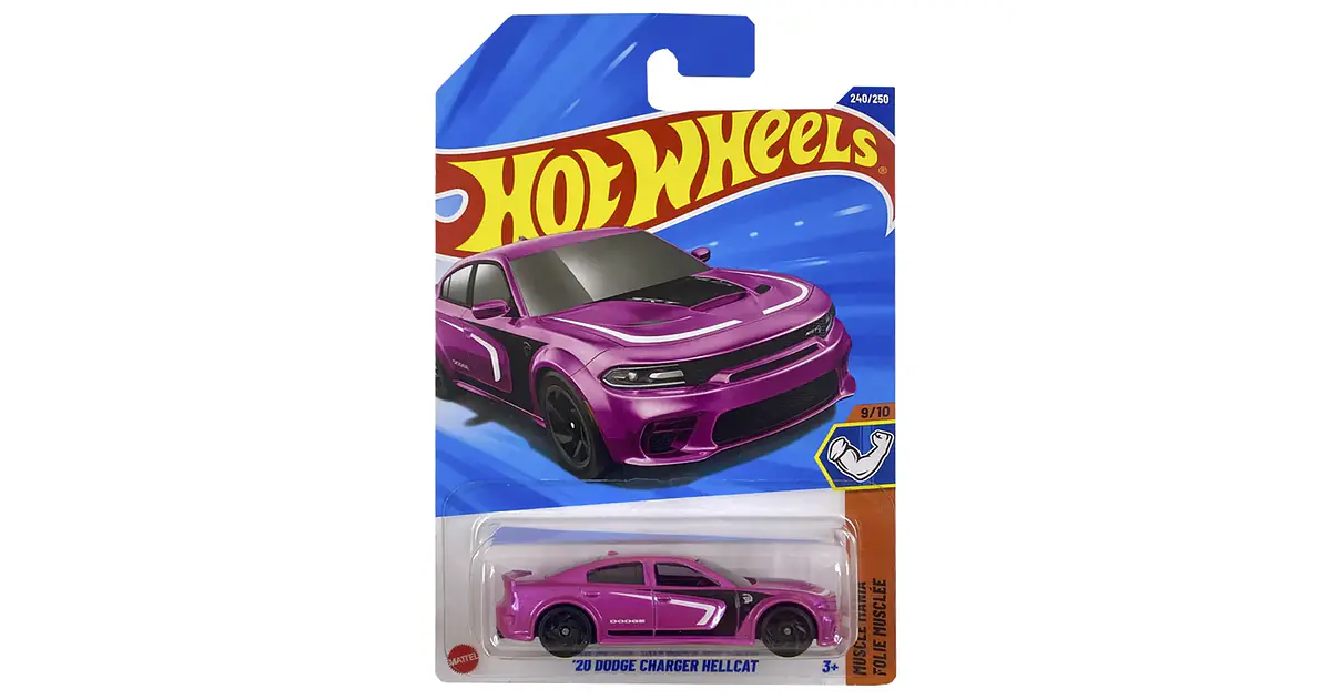Hot Wheels - 20 Dodge Charger Hellcat - Muscle Mania 9/10