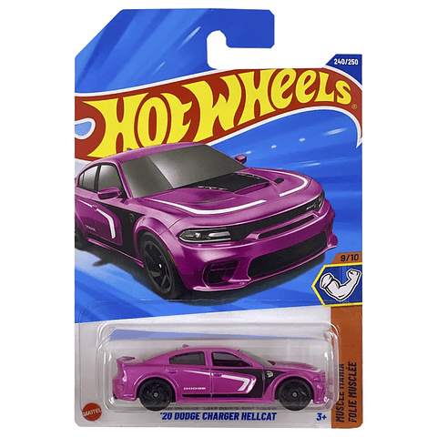 Hot Wheels - 20 Dodge Charger Hellcat - Muscle Mania 9/10