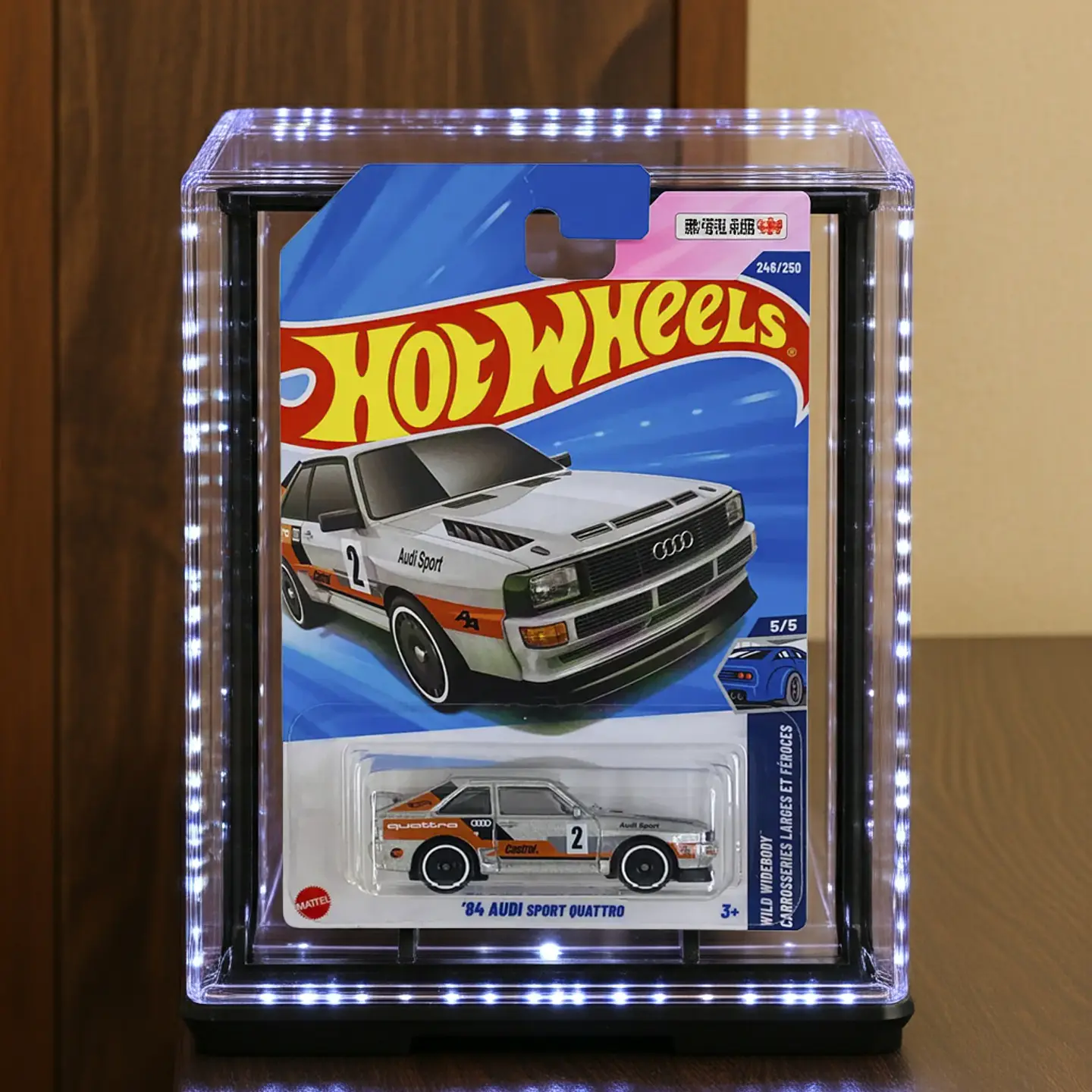 Hot Wheels '84 Audi Sport Quattro Treasure Hunt (TH) - Escala 1:64 - Serie Mud Studs 5
