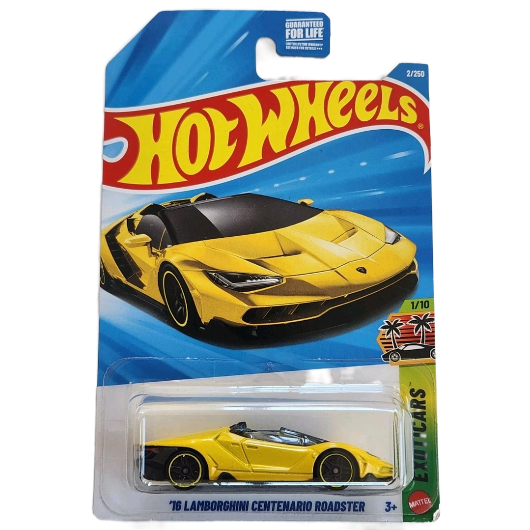 Hot Wheels - 16 Lamborghini Centenario Roadster Cabriolet Decapotable - Exoticars 1/10 1