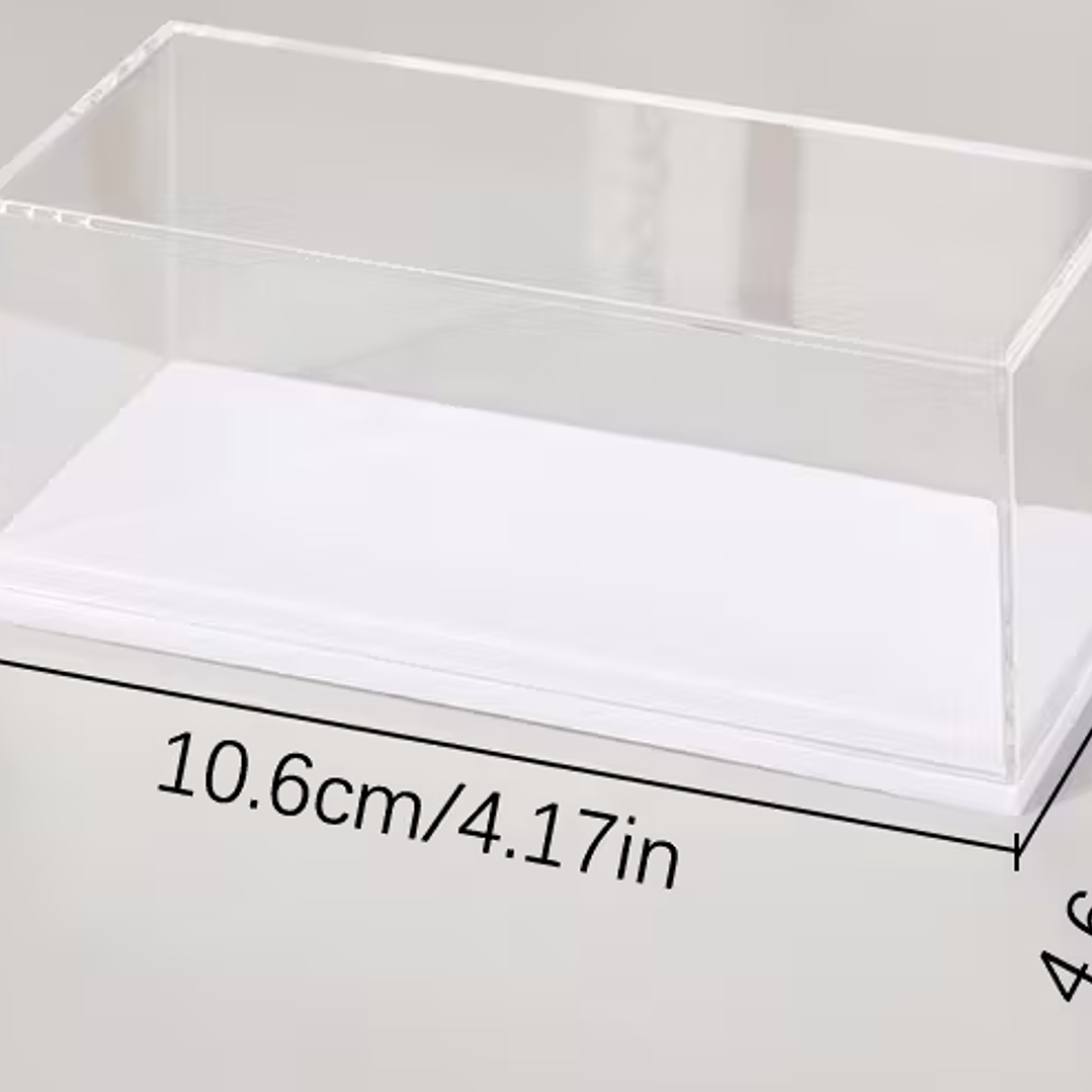 Caja Acrilica Exhibición Autos Escala 1:64 1