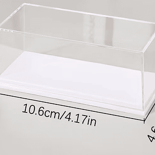 Caja Acrilica Exhibición Autos Escala 1:64