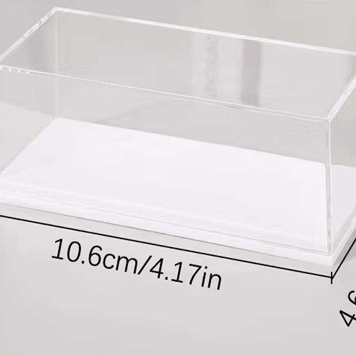 Caja Acrilica Exhibición Autos Escala 1:64 1