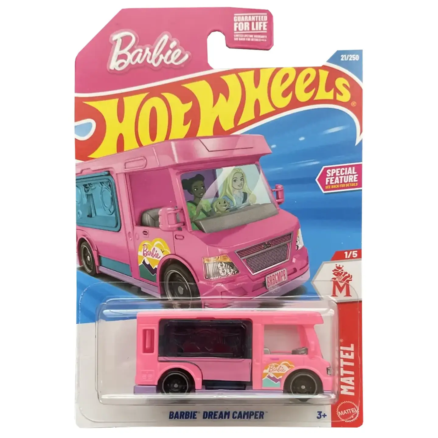 Mattel Hot Wheels - Barbie Dream Camper - Mattel 1/5 1