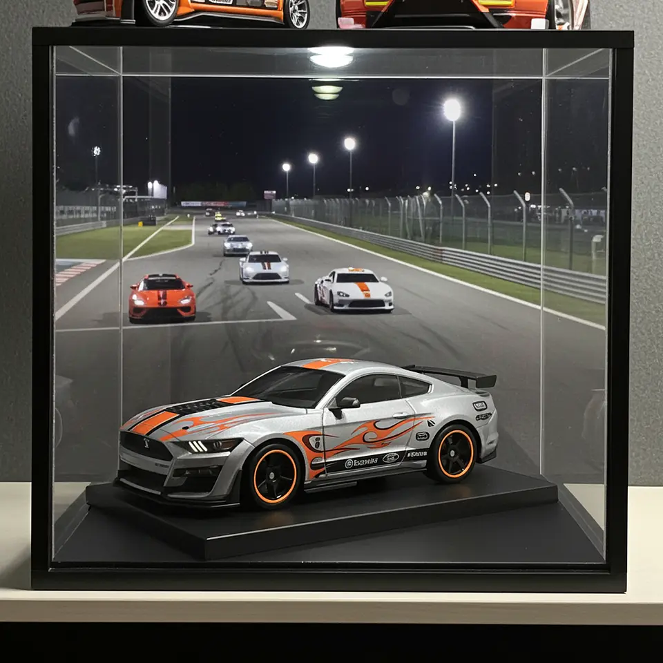 Mattel Hot Wheels - 2020 Ford Mustang Shelby GT500 - Nightspeed 2/10 - Escala 1:64 Juguete de Colección 2