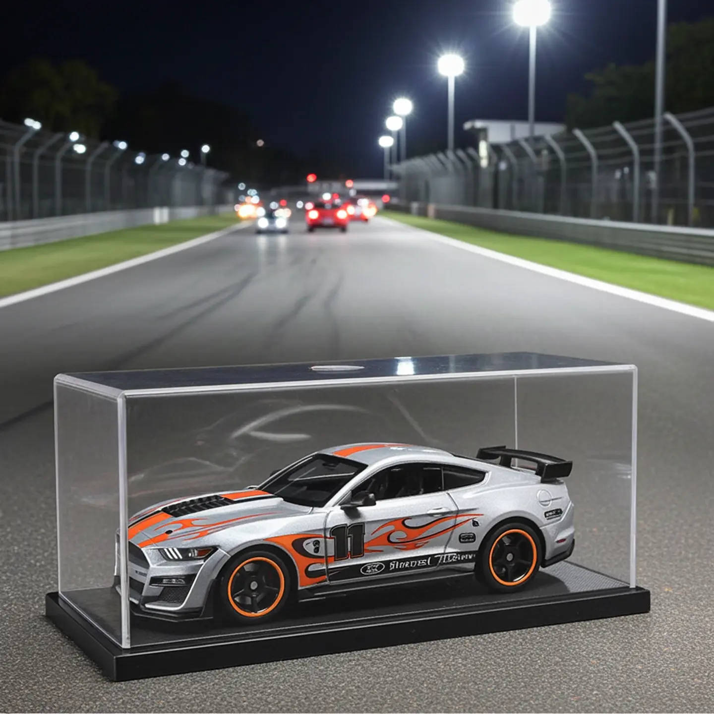 Mattel Hot Wheels - 2020 Ford Mustang Shelby GT500 - Nightspeed 2/10 - Escala 1:64 Juguete de Colección 4