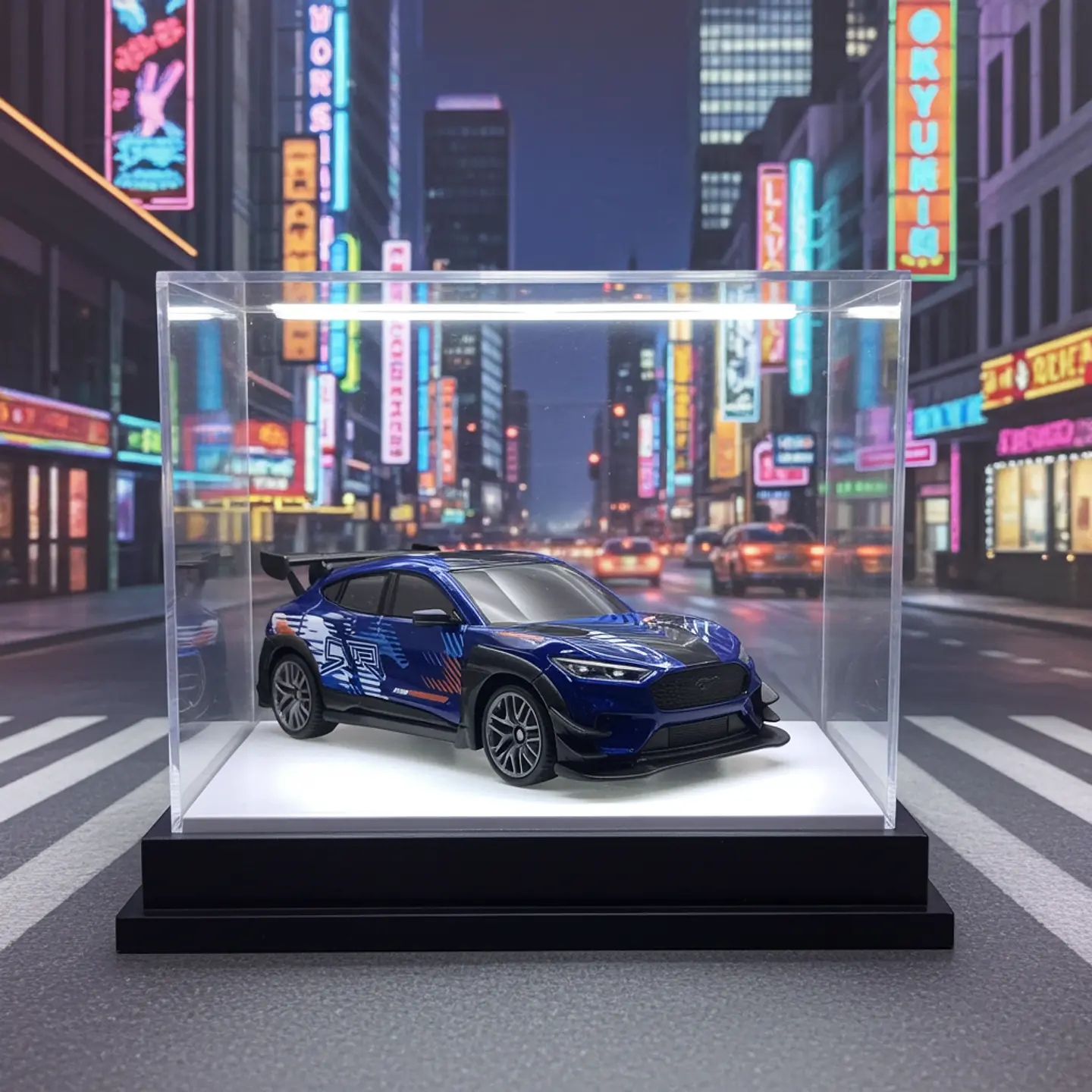 Mattel Hot Wheels - Ford Mustang Mach-E - HW EV 2/10 - Escala 1:64 Juguete de Colección 4