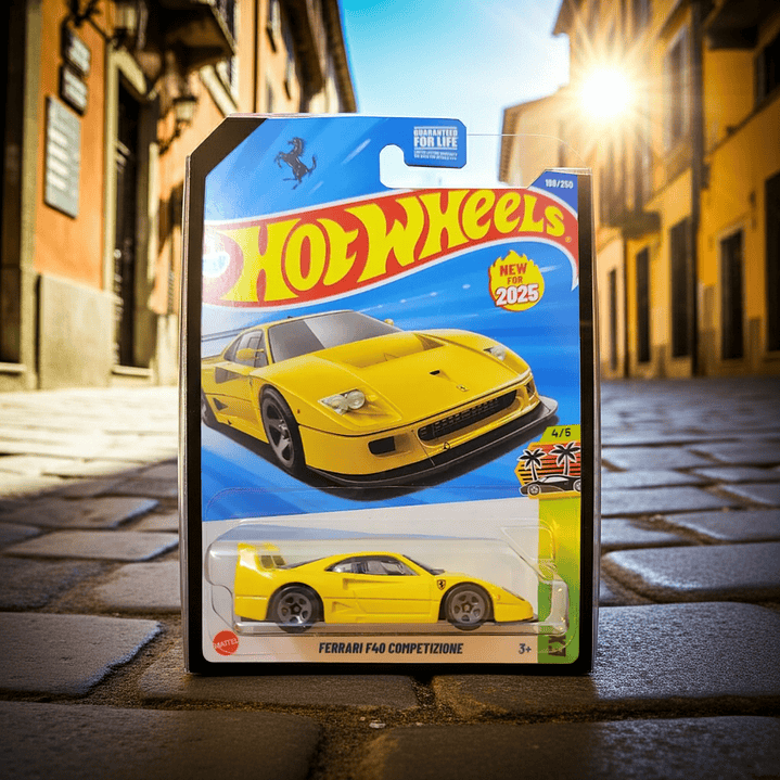 Hot Wheels - Ferrari F40 Competizione - Exotics 4/5 7