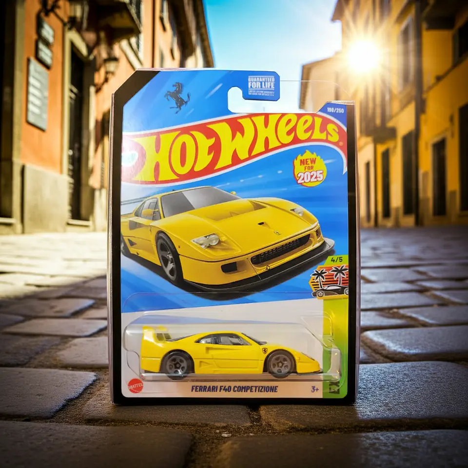 Hot Wheels - Ferrari F40 Competizione - Exotics 4/5 7