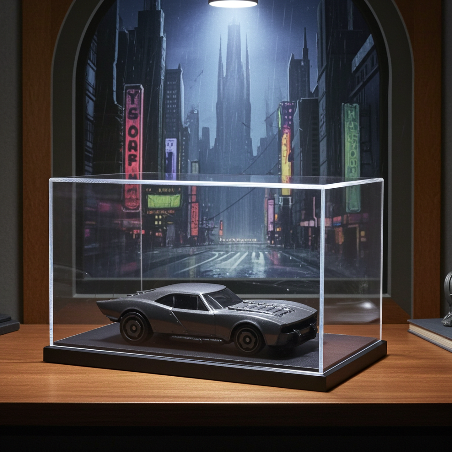 Mattel Hot Wheels - Batmobile - Batman 1/5 - Escala 1:64 Juguete de Colección 3