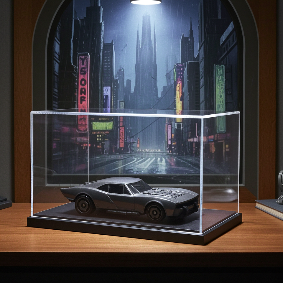 Mattel Hot Wheels - Batmobile - Batman 1/5 - Escala 1:64 Juguete de Colección 3