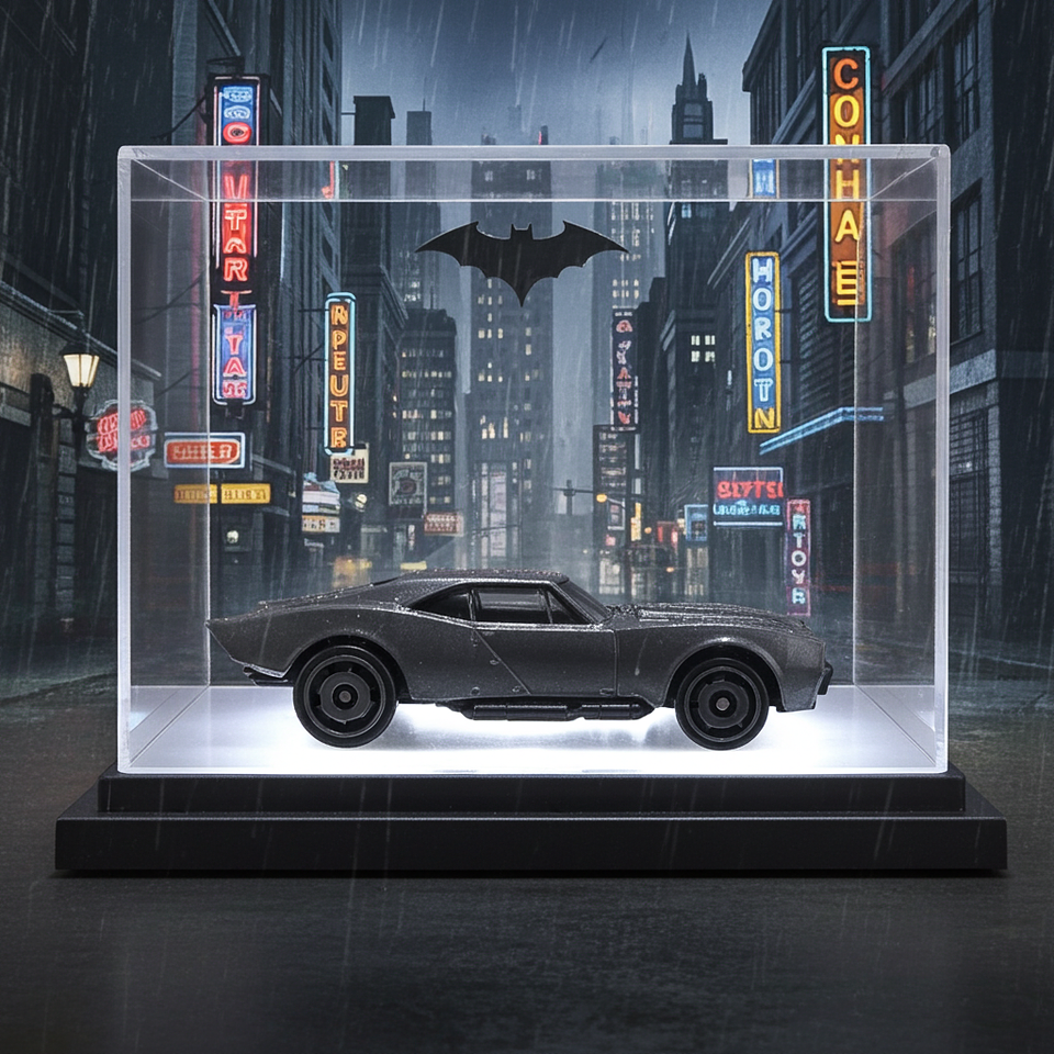 Mattel Hot Wheels - Batmobile - Batman 1/5 - Escala 1:64 Juguete de Colección 2