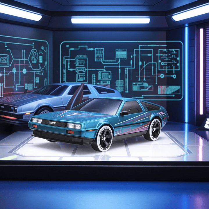 Hot Wheels - Dmc Delorean - Art Cars 5/10 4