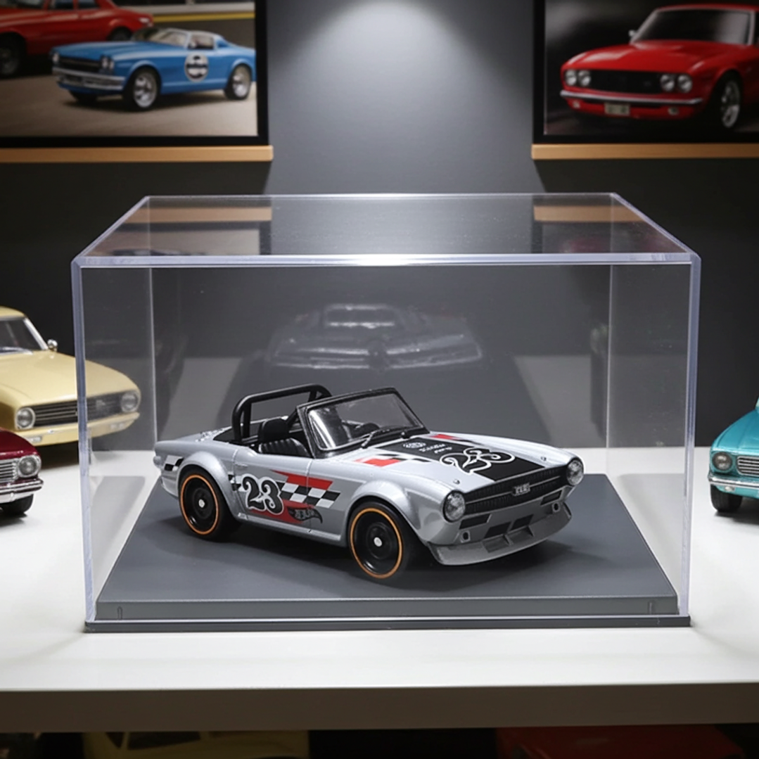 Hot Wheels - Triumph Tr6 - Track Champs 5/5 TREASURE HUNT (TH) 4