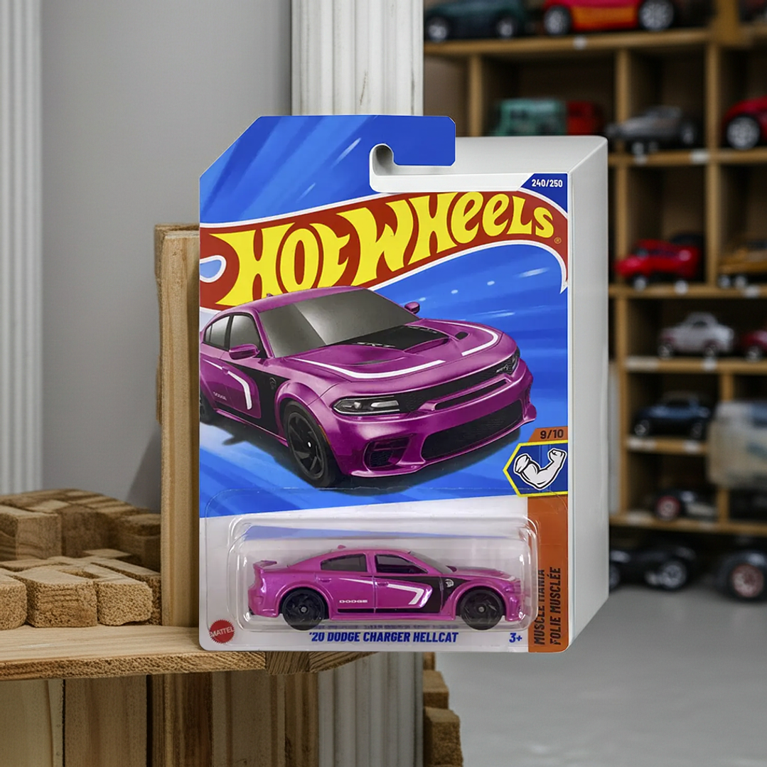 Hot Wheels - 20 Dodge Charger Hellcat - Muscle Mania 9/10 5