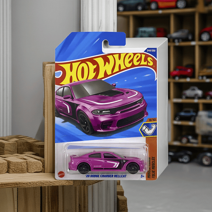 Hot Wheels - 20 Dodge Charger Hellcat - Muscle Mania 9/10 5