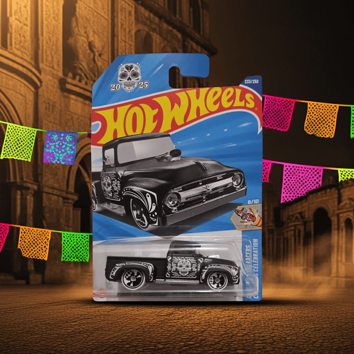 Hot Wheels - Custom/Personnalise 56 Ford Truck/Camion - Celebration Racers 8/10 7