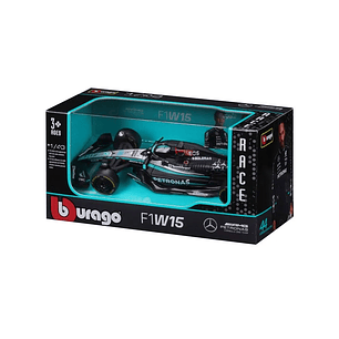Burago - Fórmula 1 Mercedes-AMG Petronas Hamilton - Russell Escala 1:43