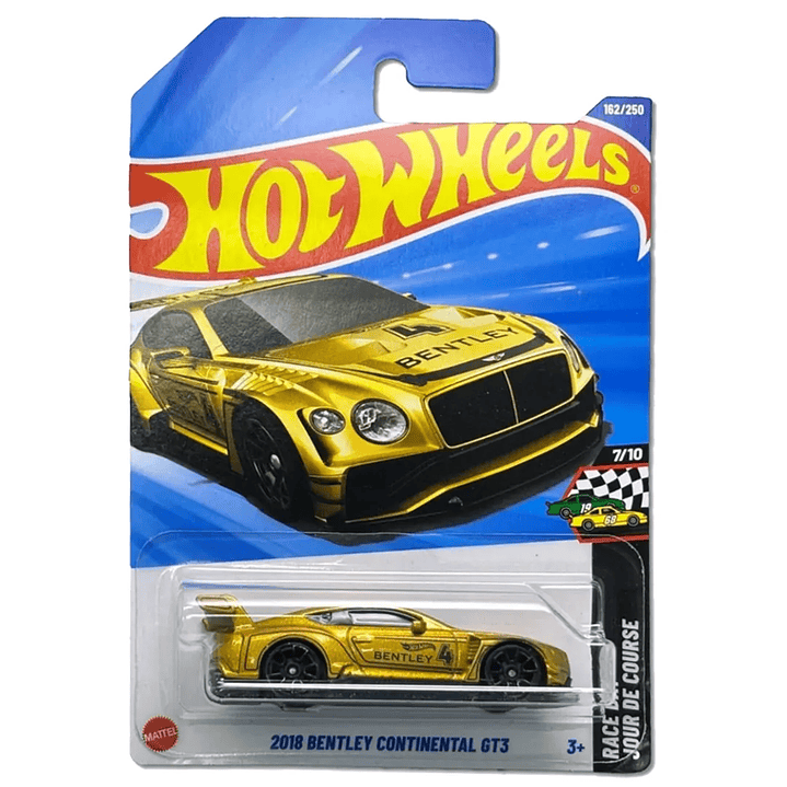 Hot Wheels - 2018 Bentley Continental GT3 - Race Day 7/10 2