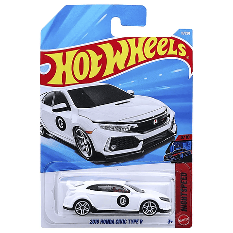 Hot Wheels - 2018 Honda Civic Type R - NightSpeed 3/10