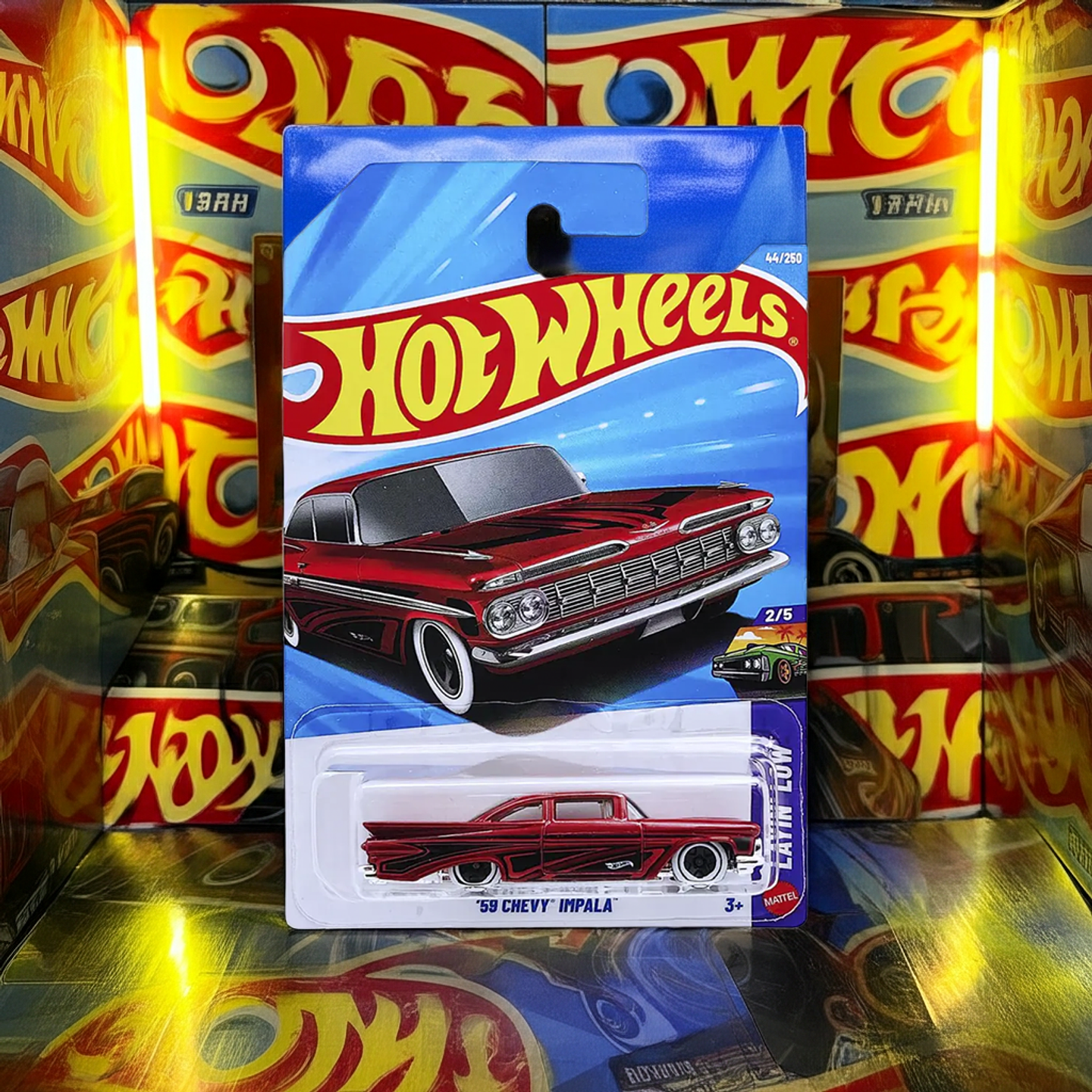 Hot Wheels - 59 Chevy Impala - Layin Low 2/5 4