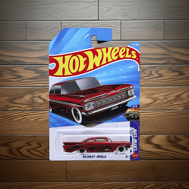 Hot Wheels - 59 Chevy Impala - Layin Low 2/5 5
