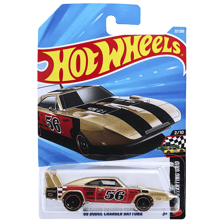 Hot Wheels - 69 Dodge Charger Daytona - HW Starting Grid 2/10 1