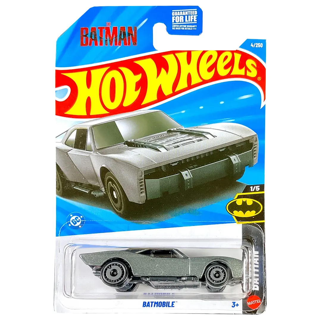 Mattel Hot Wheels - Batmobile - Batman 1/5 - Escala 1:64 Juguete de Colección 1