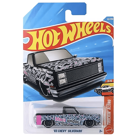 Hot Wheels - 83 Chevy Silverado - Truckin Along 3/5