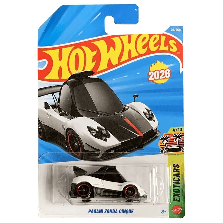 Hot Wheels - Pagani Zonda Cinque - Exoticars 4/10 1