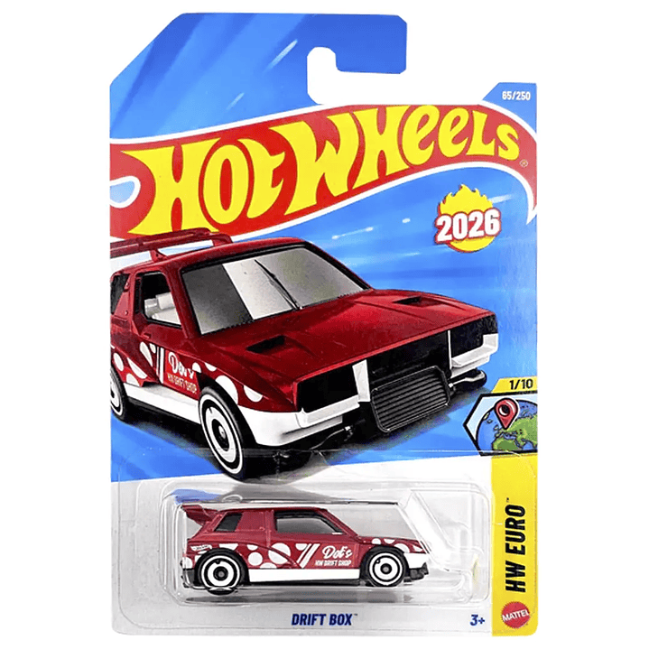 Hot Wheels - Drift Box- HW Euro 1/10 1