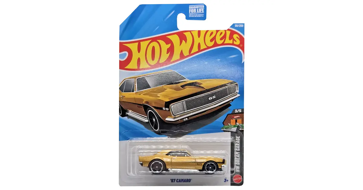 Hot Wheels - 67 Camaro - HW Dream Garage 3/5. Auto de Juguet