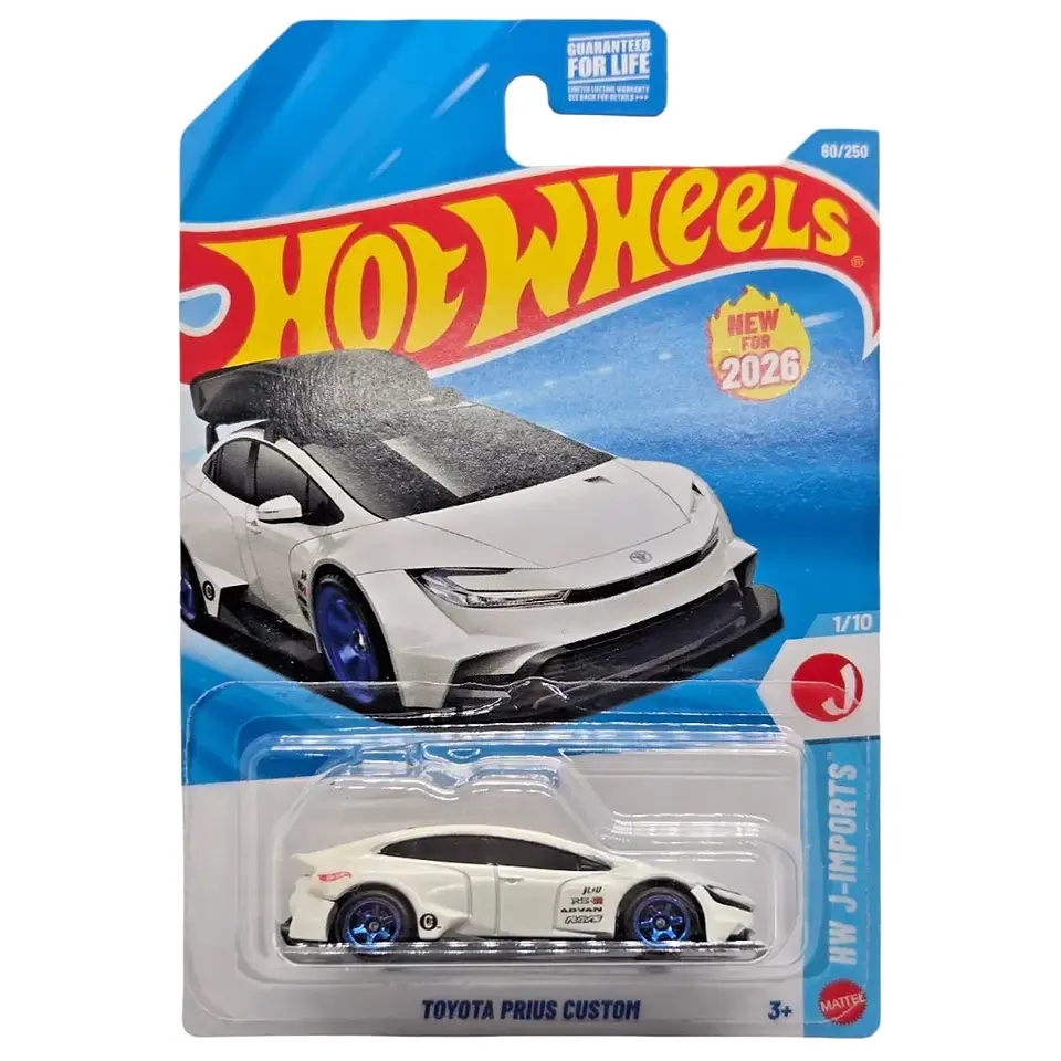 Hot Wheels - Toyota Prius Custom / Personnalise - HW J-Imports Importations Japonaises 1/10 1