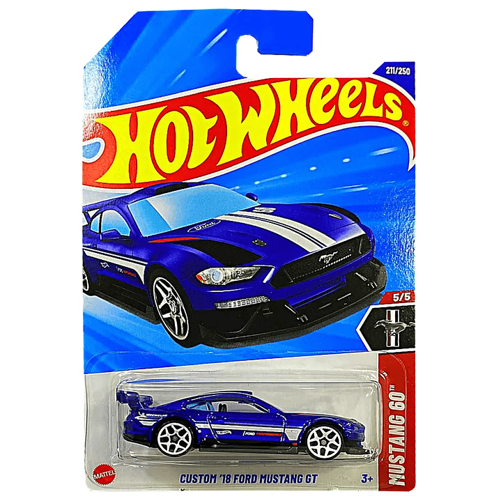 Hot Wheels - Custom 18 Ford Mustang GT - Mustang 60 5/5 1