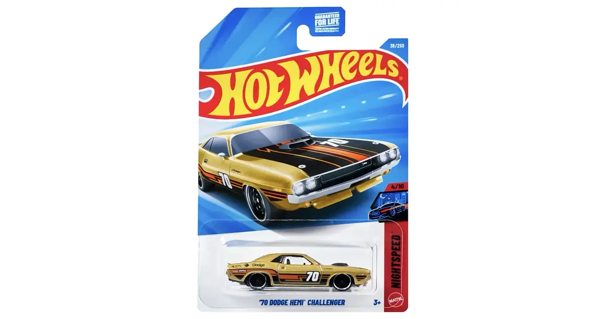 Mattel Hot Wheels - 70 Dodge Hemi Challenger - Nightspeed 4