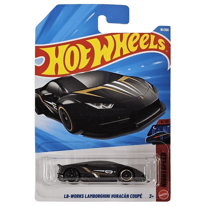 Hot Wheels - Lb Works Lamborghini Huracan Coupe - Nightspeed 8/10 1