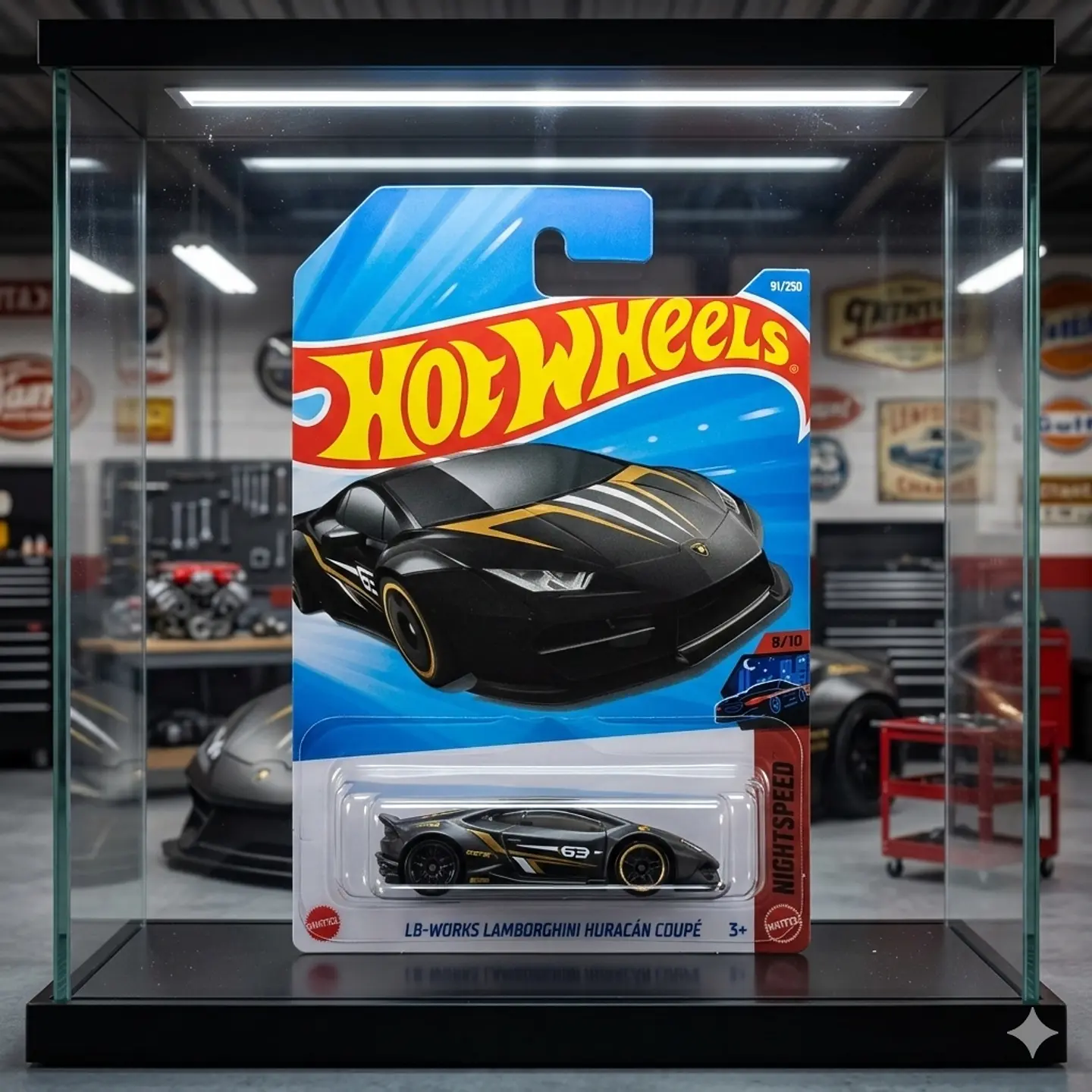 Hot Wheels - Lb Works Lamborghini Huracan Coupe - Nightspeed 8/10 2