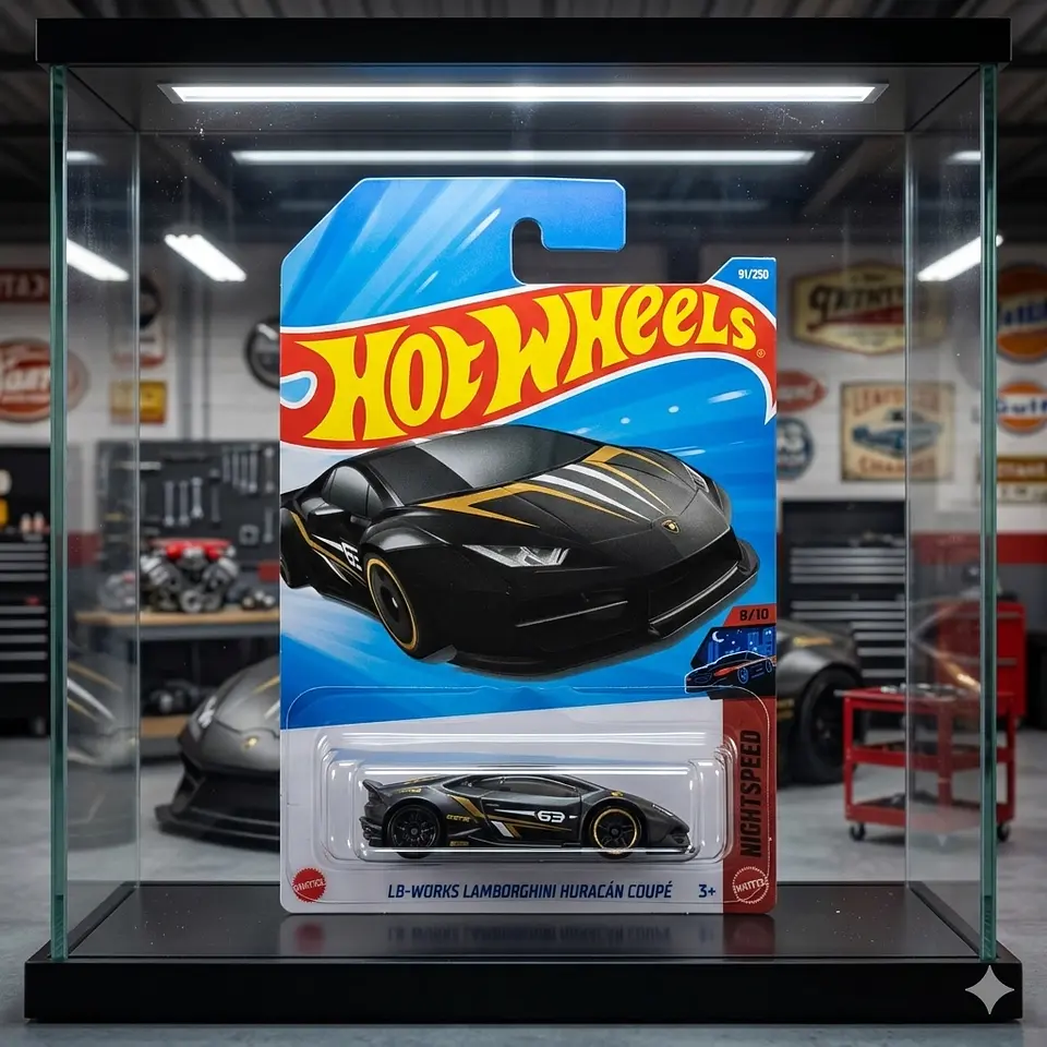 Hot Wheels - Lb Works Lamborghini Huracan Coupe - Nightspeed 8/10 2