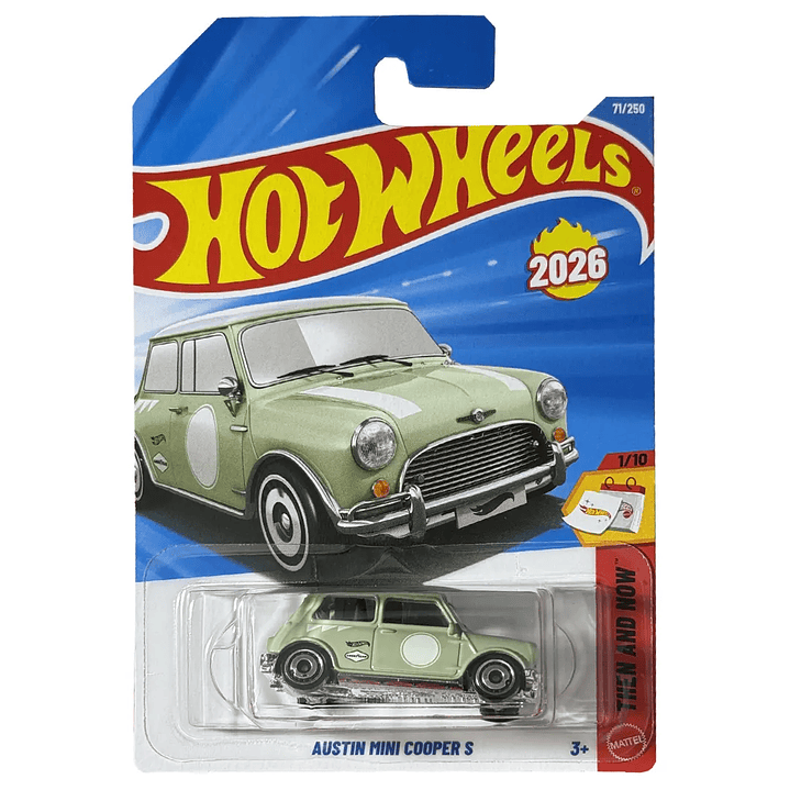 Hot Wheels - Austin Mini Cooper S - Then and Now 1/10 1