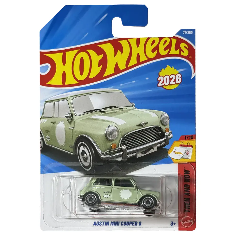 Hot Wheels - Austin Mini Cooper S - Then and Now 1/10 1
