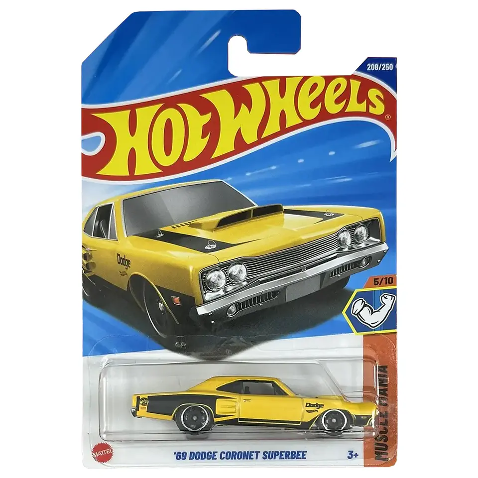 Hot Wheels - Dodge Coronet Superbee - Muscle Mania 5/10  1