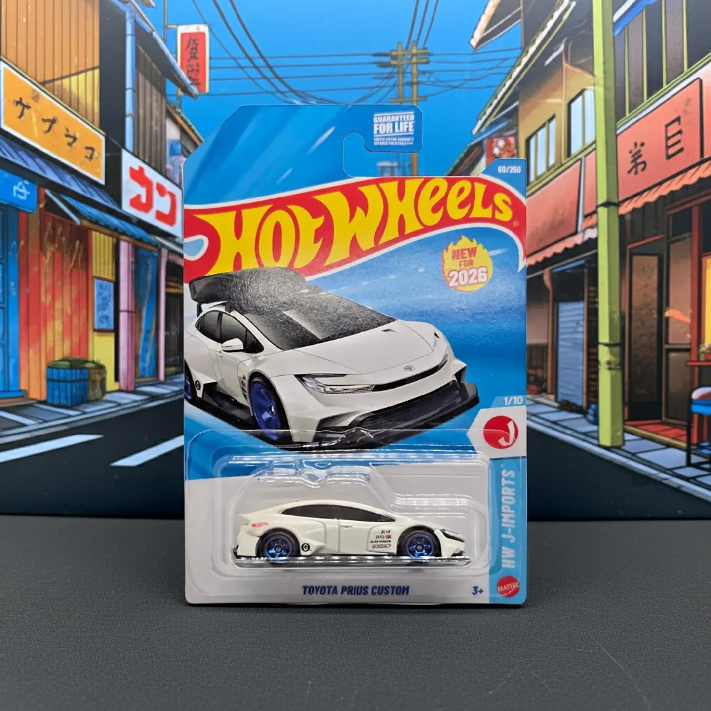 Hot Wheels - Toyota Prius Custom / Personnalise - HW J-Imports Importations Japonaises 1/10 3