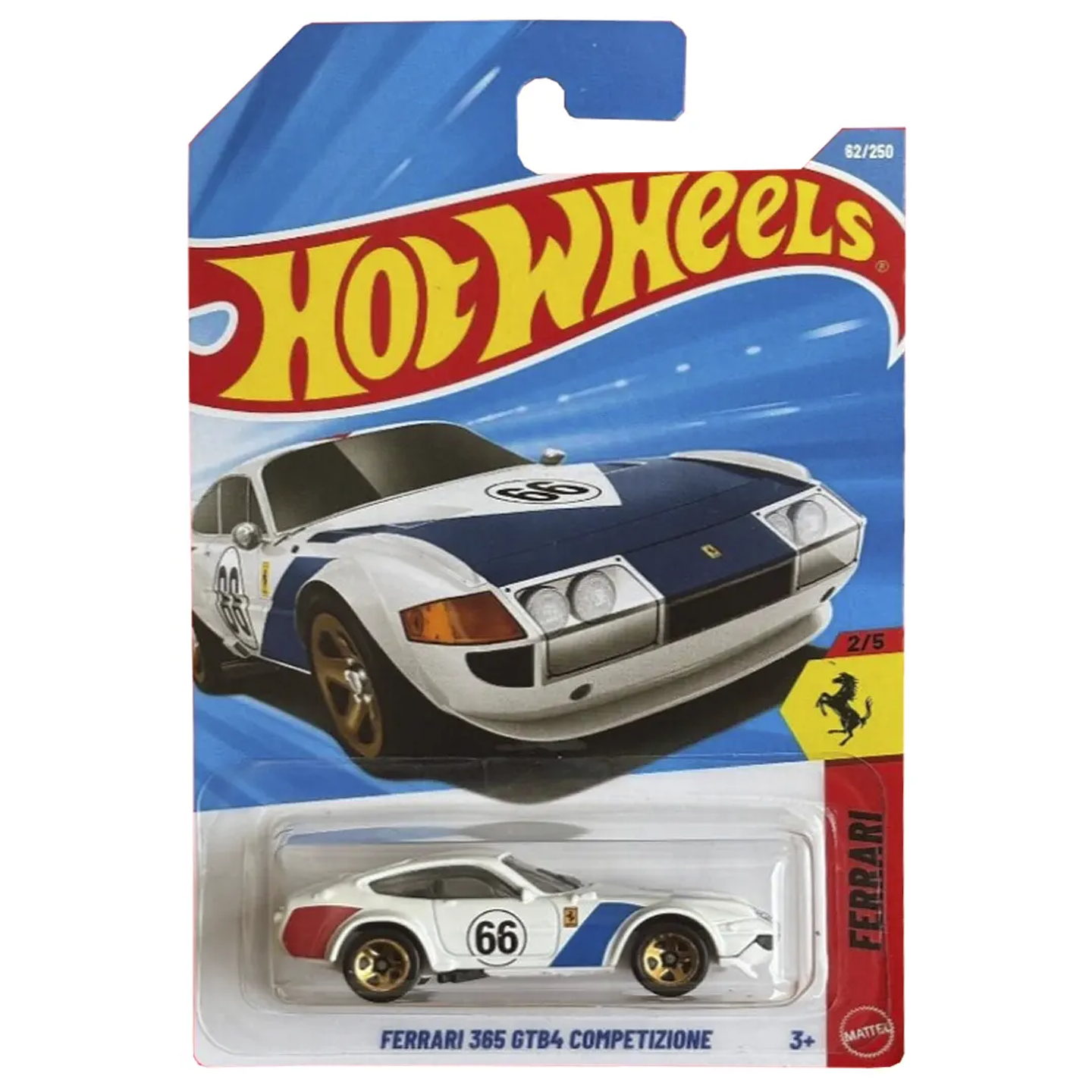 Hot Wheels - Ferrari 365 GTB4 Competizione - Ferrari 2/5 - Escala 1:64 1