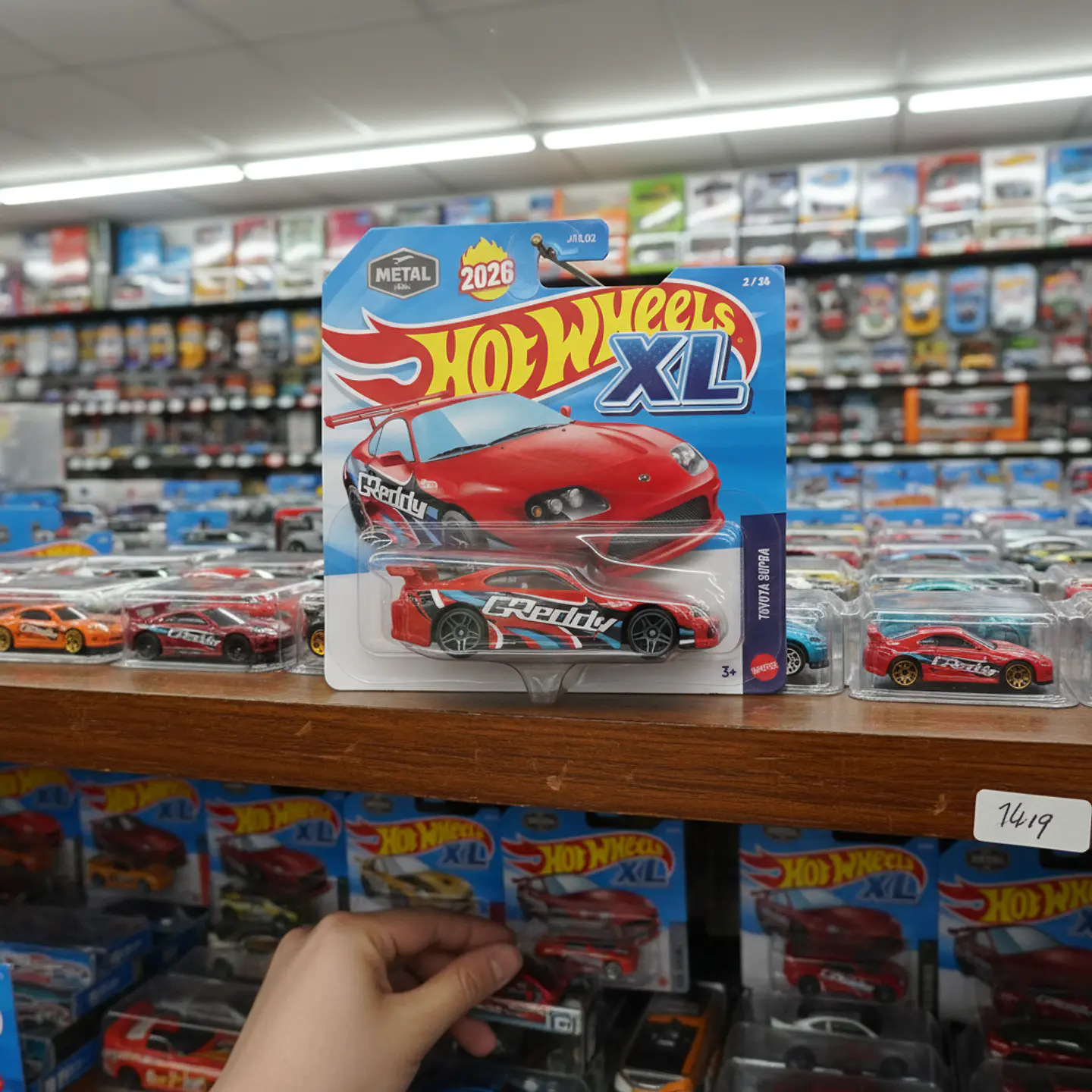 Hot Wheels - Toyota Supra - XL 2/24 - Escala 1:43 Colección 4