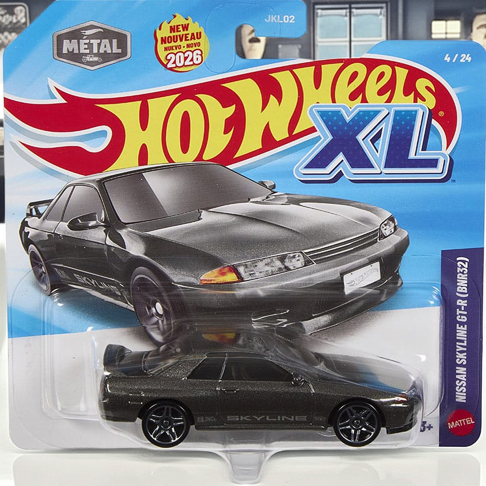 Hot Wheels - Nissan Skyline GT-R (BNR32) - XL 4/24 - Escala 1:43 - Auto de Coleccion 2026 4