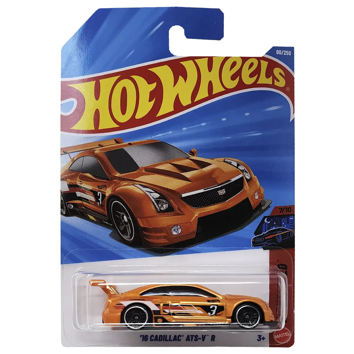 Hot Wheels - 16 Cadillac ATS-V R - Nightspeed 7/10 - Escala 1:64 1