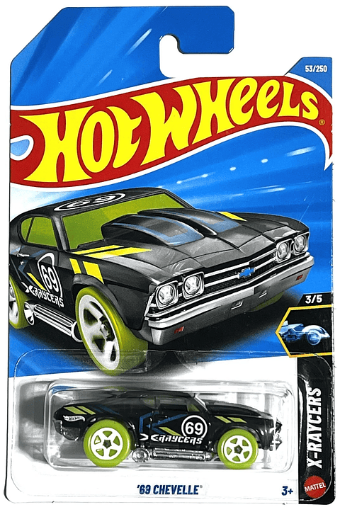 Hot Wheels - 69 Chevelle - X-Raycers 3/5 - Escala 1:64