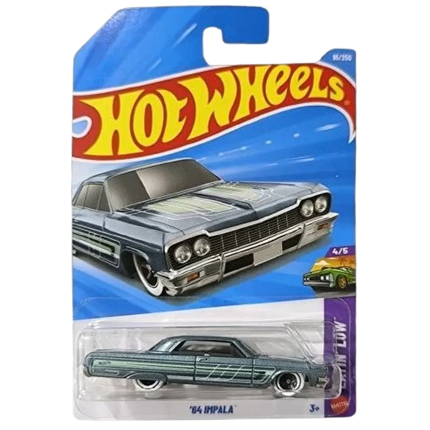 Hot Wheels - 64 Impala - Layin Low 4/5 - Escala 1:64 1