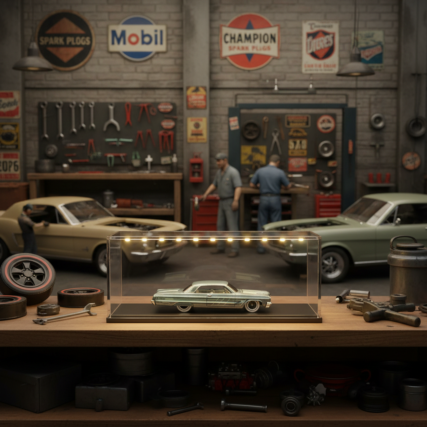 Hot Wheels - 64 Impala - Layin Low 4/5 - Escala 1:64 2