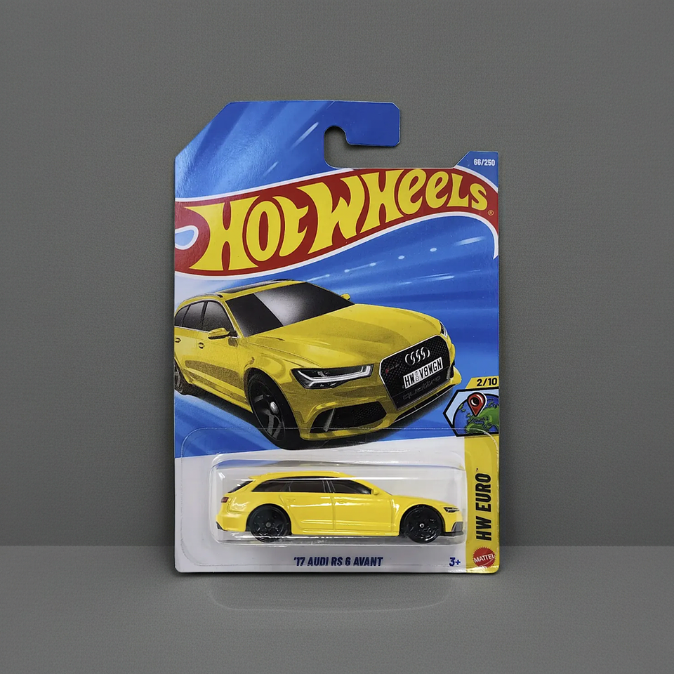 Hot Wheels - 17 Audi RS 6 Avant - HW Euro 2/10 - Escala 1:64 4